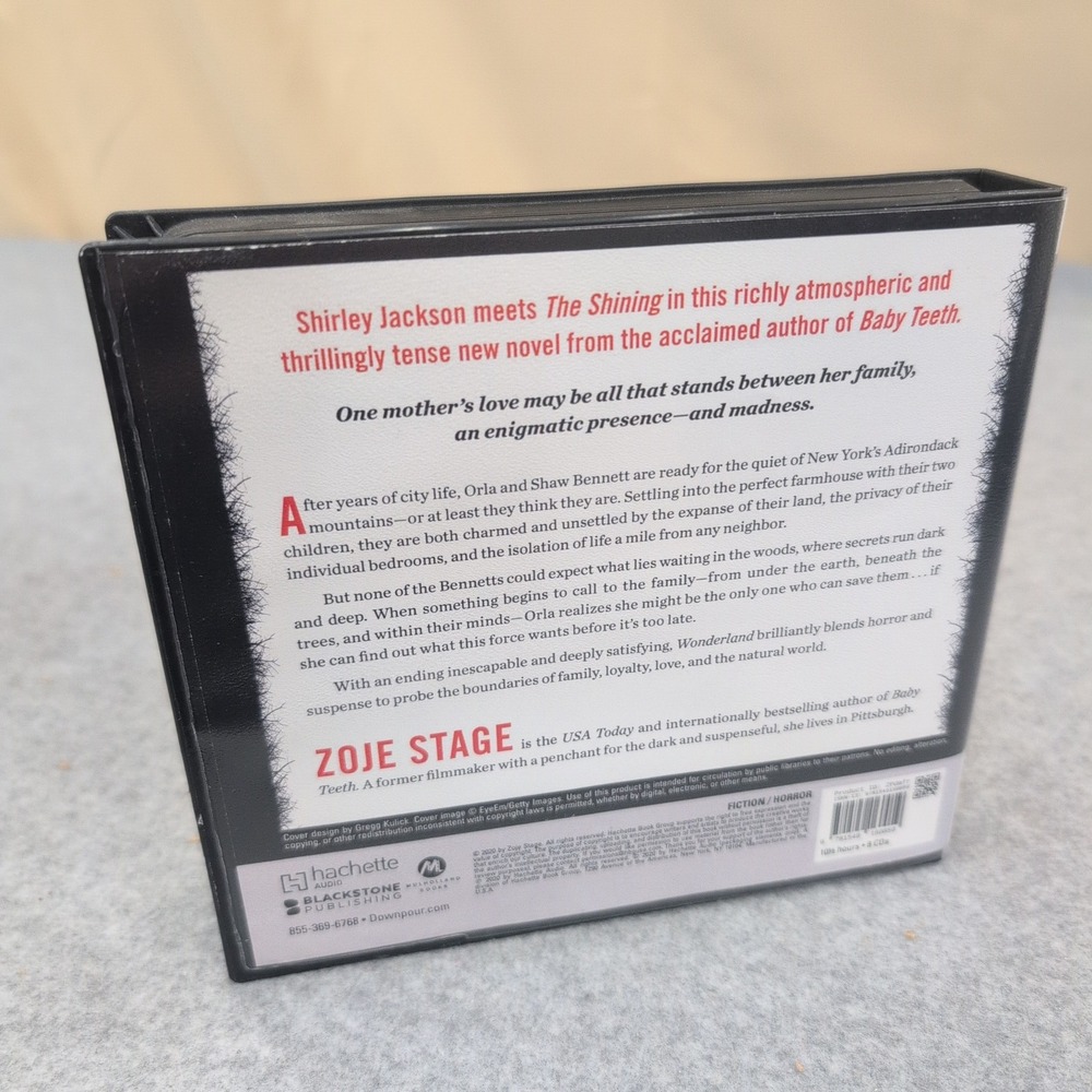 Wonderland Zoje Stage Unabridged Audiobook 8 CD Set Psychological Horror Fiction - Picture 2 of 2